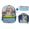Accessory Innovations Bluey 5-Piece Backpack Set, Blue