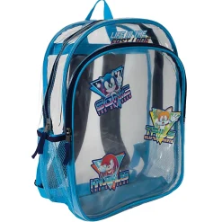 Accessory Innovations Clear Backpack, Sonic The Hedgehog, Transparent