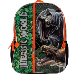 Accessory Innovations Jurassic World 5-Piece Backpack Set, Green/Black
