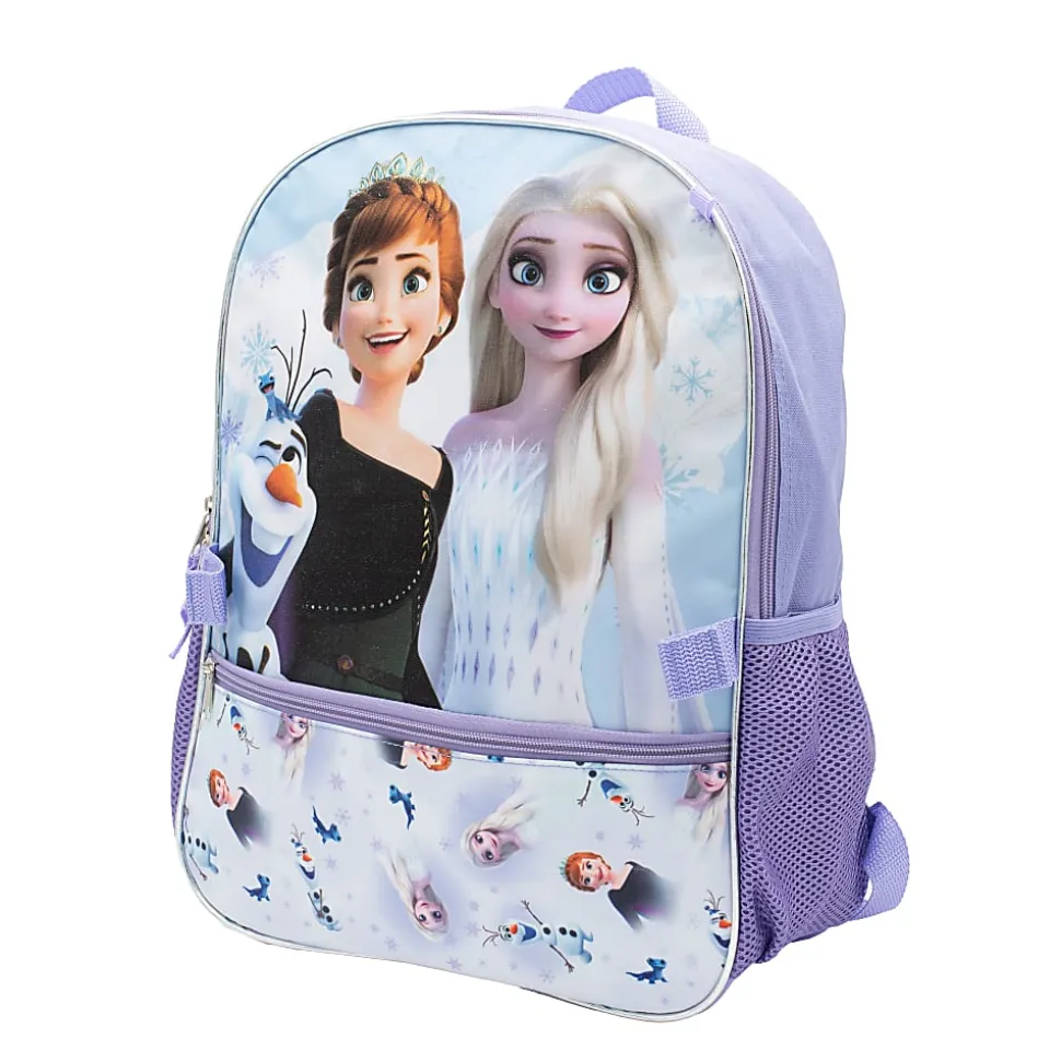 Accessory Innovations 5-Piece Kids' Licensed Backpack Set, Frozen