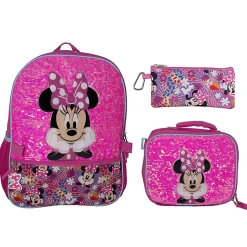 Accessory Innovations 5-Piece Backpack Set, Disney's Minnie Mouse