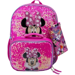 Accessory Innovations 5-Piece Backpack Set, Disney's Minnie Mouse