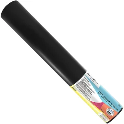 Acco Color Contact Paper, 65-5/8’ x 2-13/16”, Black