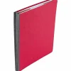 ACCO® ColorLife® PRESSTEX® 4-Part Classification Folders, Letter, Red, Box of 10 - 2" Folder Capacity - A7015649