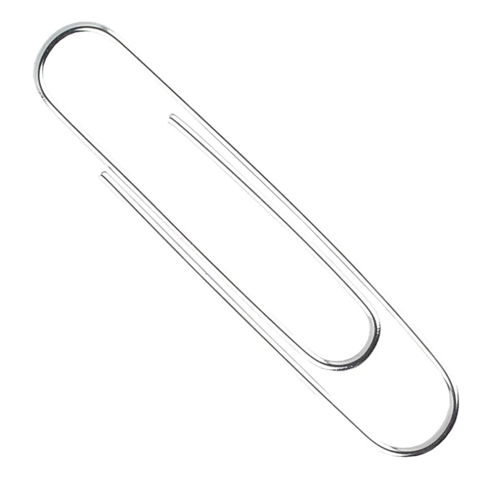 ACCO® Premium Paper Clips, 1000 Total, Jumbo, Silver, 100 Per Box, Pack Of 10 Boxes