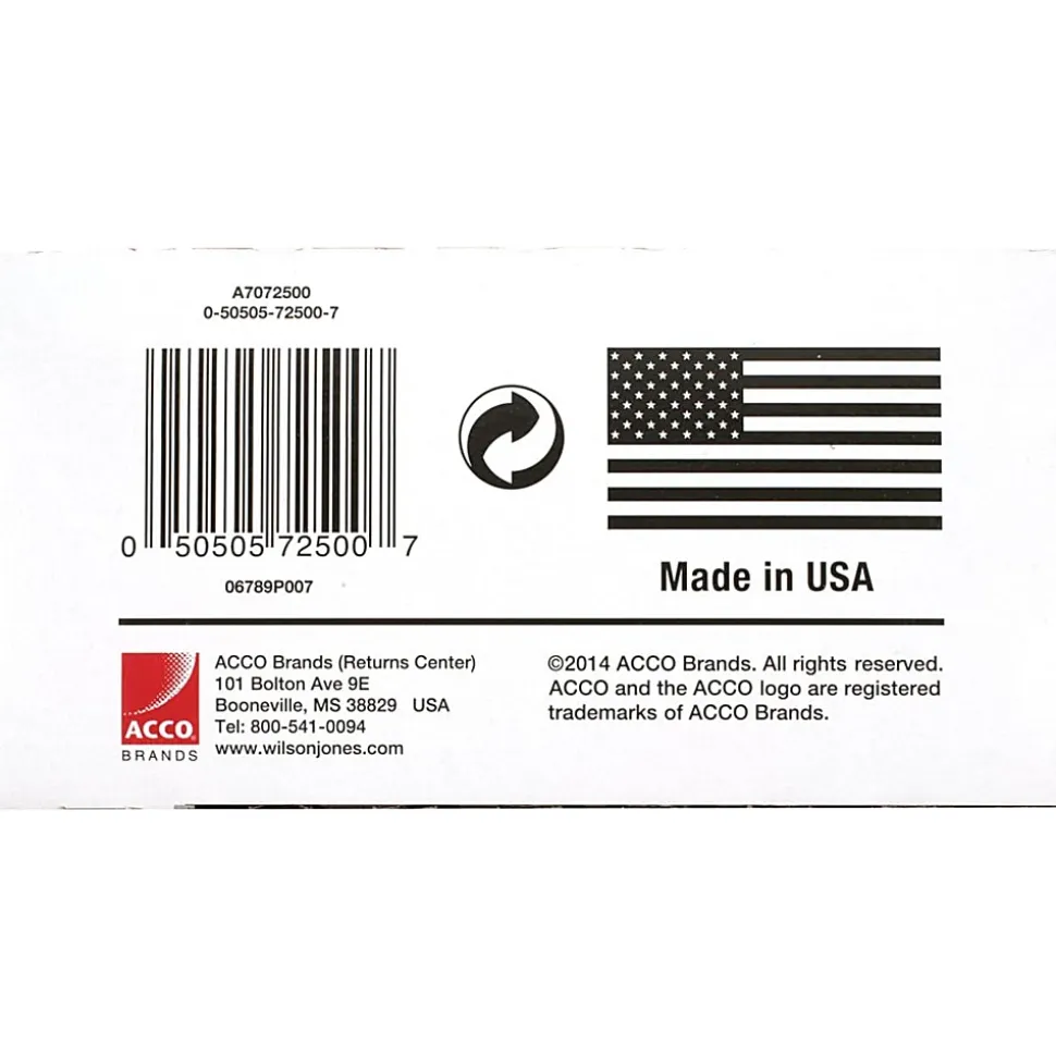 ACCO® Premium Paper Clips, 1000 Total, Jumbo, Silver, 100 Per Box, Pack Of 10 Boxes