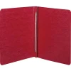 ACCO® Pressboard Report Cover With Fastener, Side Bound, 8 1/2" x 11", 60% Recycled, Earth Red