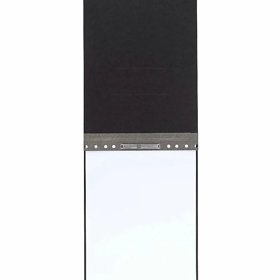 ACCO® Pressboard Report Cover, Letter Size, 60% Recycled, Top Hinge, 2" Capacity, Black