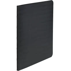 ACCO® Pressboard Report Cover With Fastener, Side Bound, 8 1/2" x 11", 60% Recycled, Black