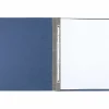 ACCO® Pressboard Report Cover With Fastener, Side Bound, 8 1/2" x 11", 60% Recycled, Dark Blue