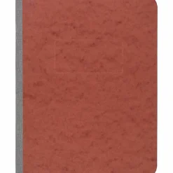 ACCO® Pressboard Report Cover With Fastener, Side Bound, 8 1/2" x 11", 60% Recycled, Red