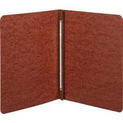 ACCO® Pressboard Report Cover With Fastener, Side Bound, 8 1/2" x 11", 60% Recycled, Red
