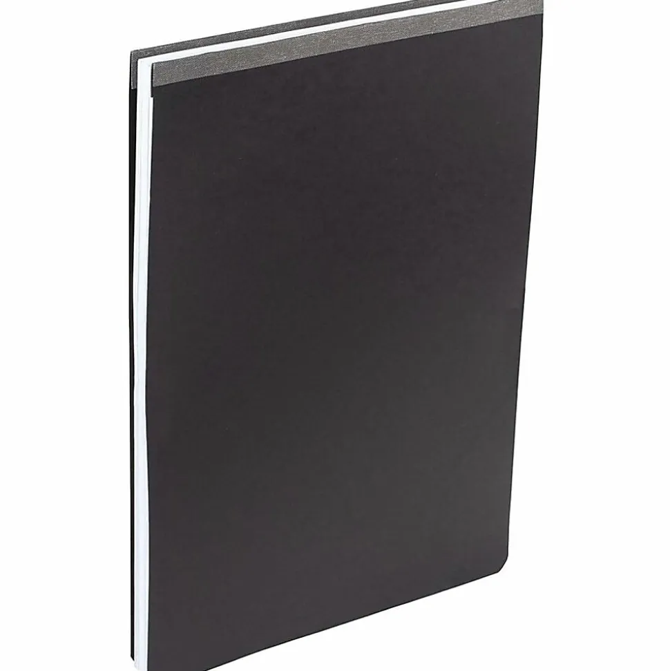 ACCO® Pressboard Report Cover With Fastener, Side Bound, 11" x 17", 60% Recycled, Black