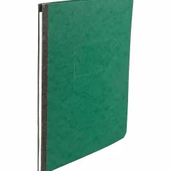 ACCO® Presstex® Binder, Side Bound, 11" x 8 1/2", 60% Recycled, Dark Green