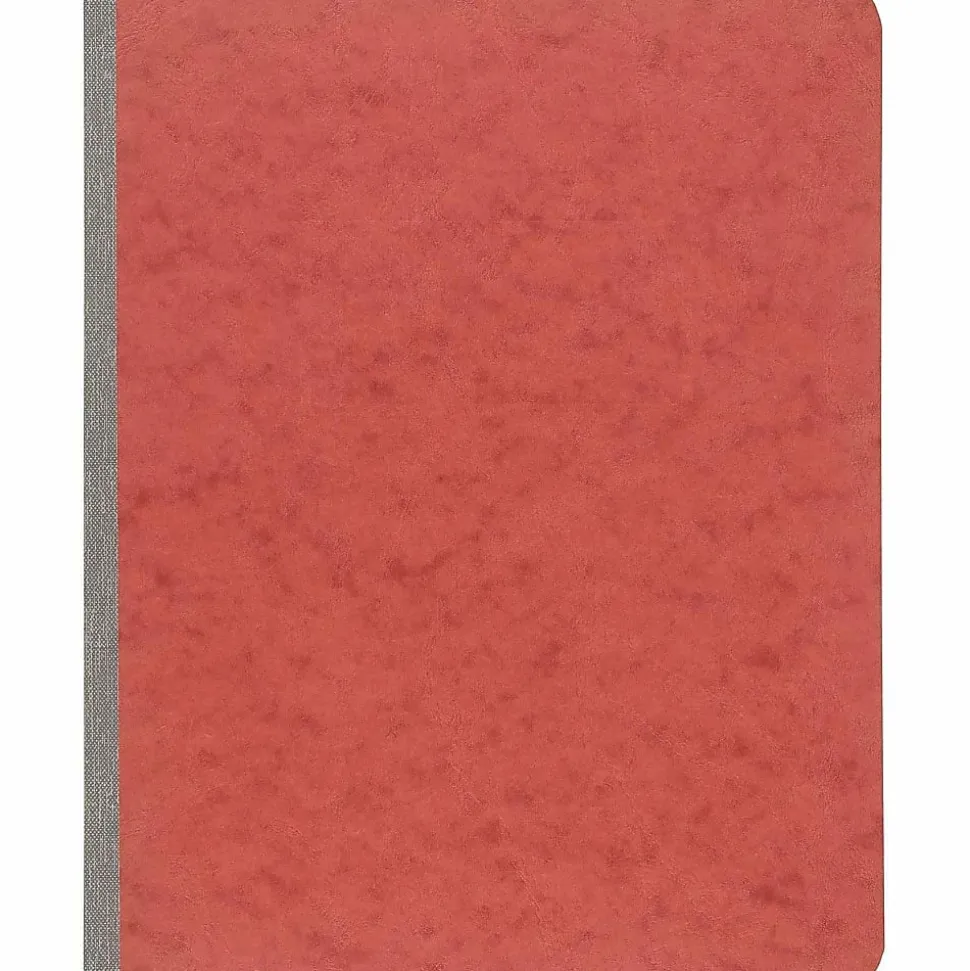 ACCO® Presstex® Binder, Side Bound, 11" x 8 1/2", 60% Recycled, Red