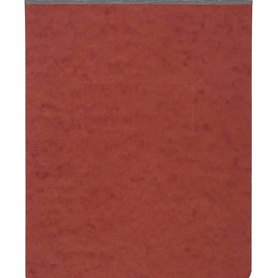 ACCO® PRESSTEX® Report Covers, Top Binding for Letter Size Sheets, 2" Capacity, Brick Red