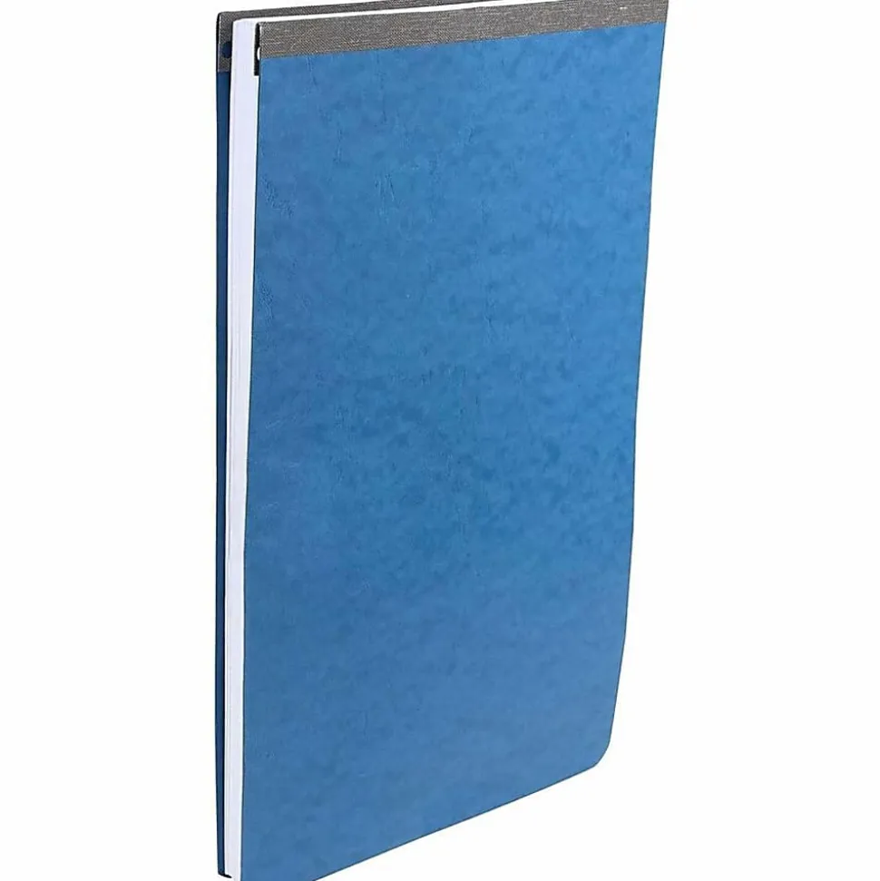 ACCO® Presstex® Top-Bound Report Binder, 2-3/4" CC, 8-1/2" x 14", 60% Recycled, Light Blue