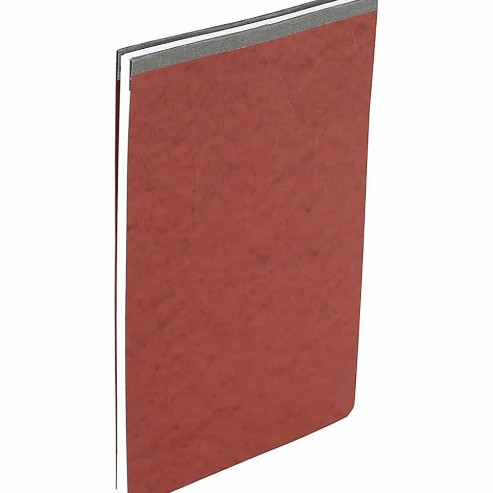 ACCO® Presstex® Top-Bound Report Binder, 2-3/4" CC, 8-1/2" x 14", 60% Recycled, Red