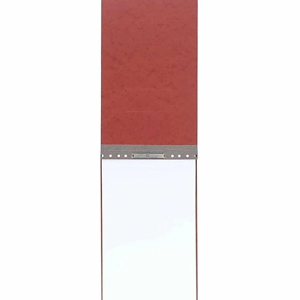 ACCO® Presstex® Top-Bound Report Binder, 2-3/4" CC, 8-1/2" x 14", 60% Recycled, Red