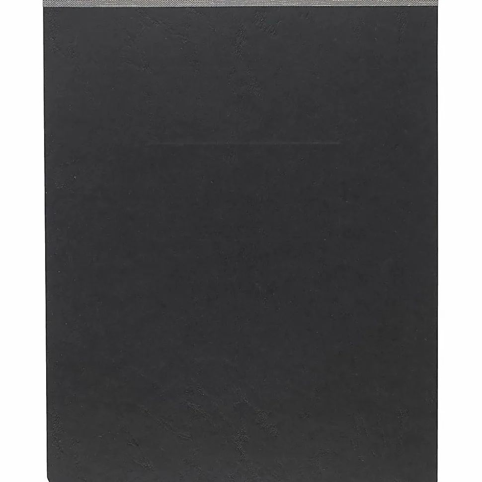 ACCO® Presstex® Tyvek®-Reinforced Top Binding Cover, 8 1/2" x 11", 60% Recycled, Black, ACC17021