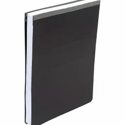 ACCO® Presstex® Tyvek®-Reinforced Top Binding Cover, 8 1/2" x 11", 60% Recycled, Black, ACC17021