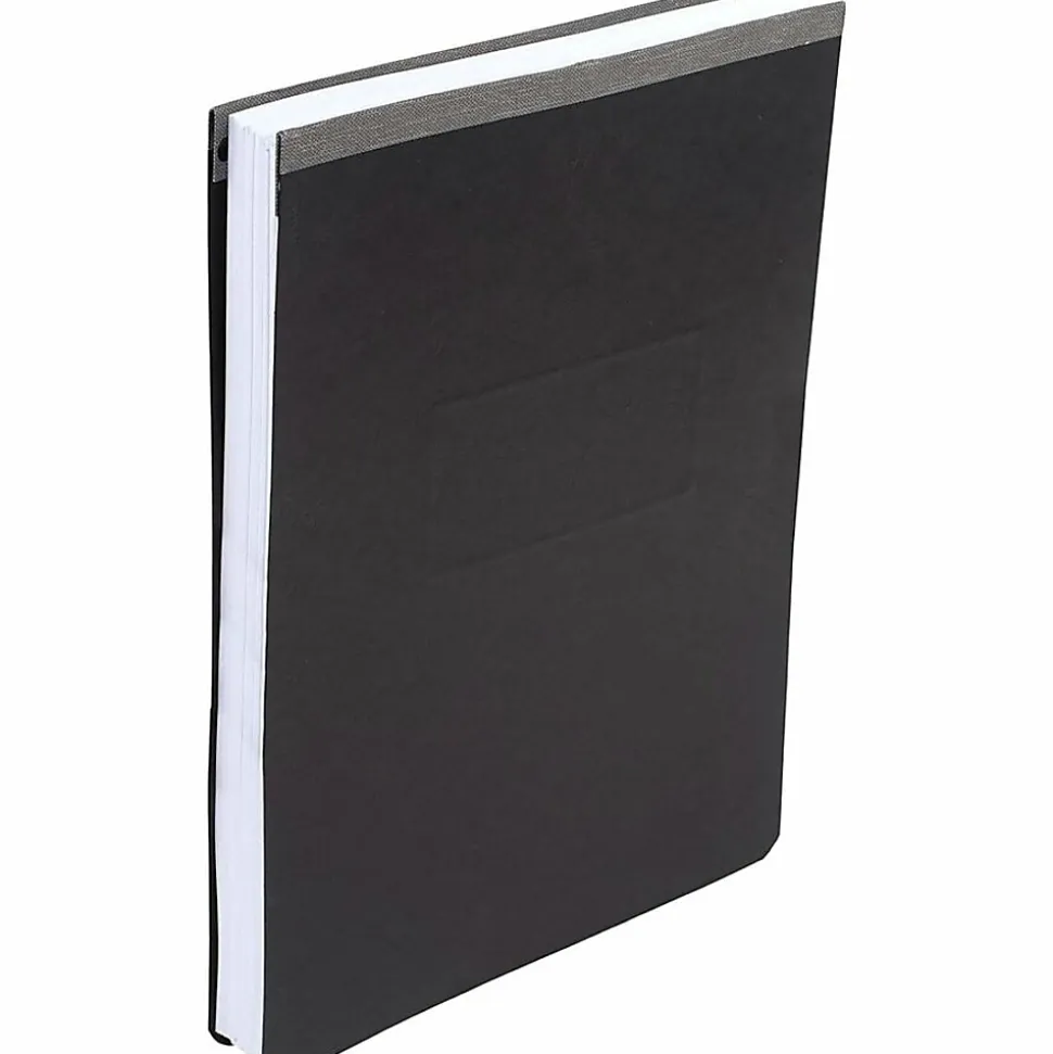 ACCO® Presstex® Tyvek®-Reinforced Top Binding Cover, 8 1/2" x 11", 60% Recycled, Black, ACC17021