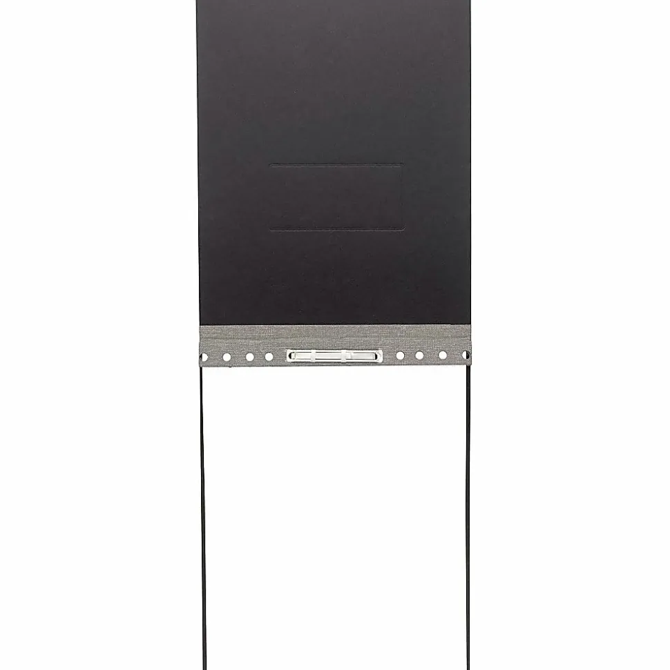 ACCO® Presstex® Tyvek®-Reinforced Top Binding Cover, 8 1/2" x 11", 60% Recycled, Black, ACC17021