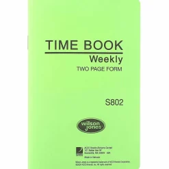 ACCO® / Wilson Jones® Foreman's Pocket-Size Time Book, 2 Pages Per Week, 6.75