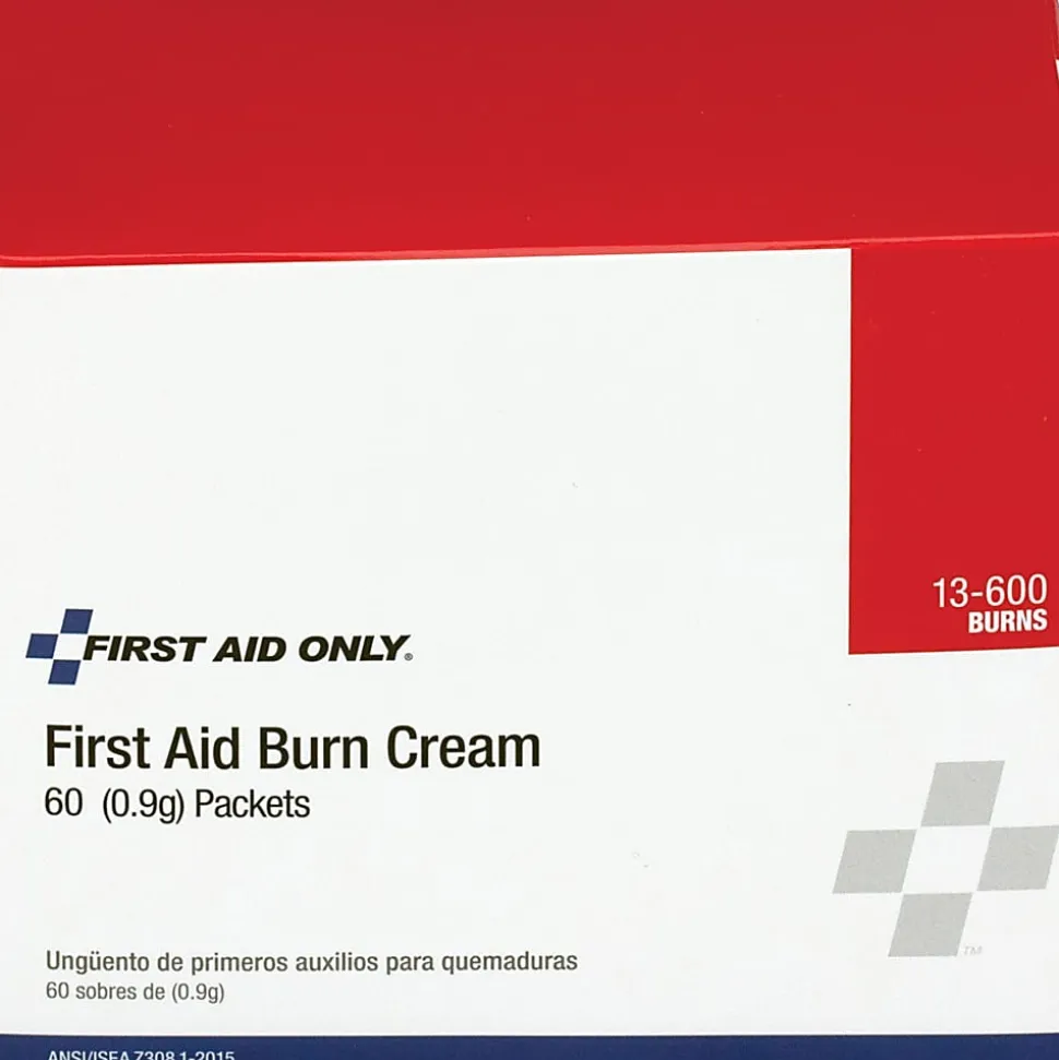 Acme United Single-Use Burn Ointment Packets, 3.2 Oz, Box Of 60