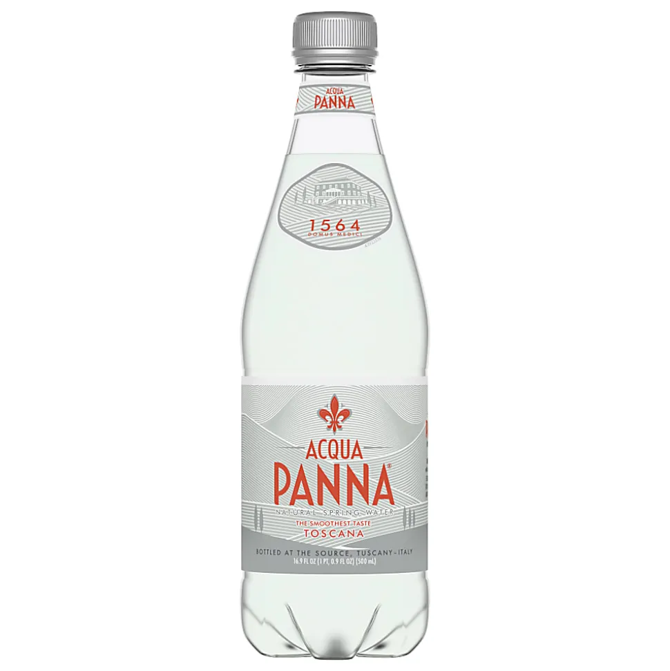 Acqua Panna® Natural Spring Water, 16.9 Oz, Case Of 24 Plastic Bottles