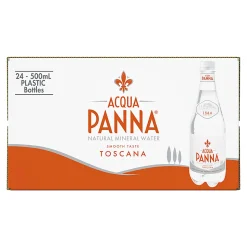 Acqua Panna® Natural Spring Water, 16.9 Oz, Case Of 24 Plastic Bottles