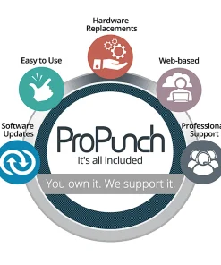 Acroprint ProPunch Time Clock Bundle, 150 Employees, PROPUNCHBUNDLE