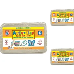 Activa Products Activ-Clay Air Dry Clay, 9.9 Lb, White