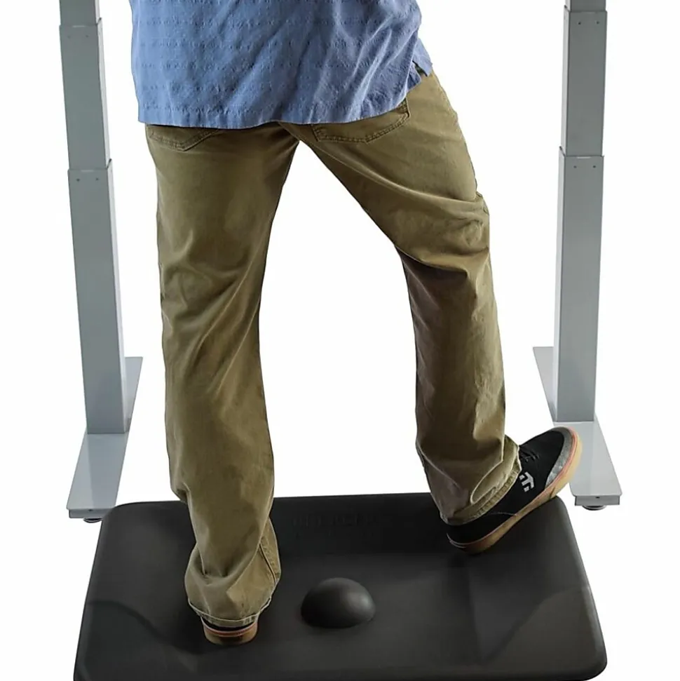 Active Standing Desk Mat, Premium Not-Flat Anti-Fatigue Mat For All-Day Comfort