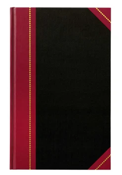 Adams® Account Book, 11 3/4" x 7 1/4", 500 Pages (250 Sheets), Blue