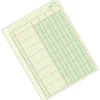 Adams® Analysis Pad, 8 1/2" x 11", 100 Pages (50 Sheets), 4 Columns, Green