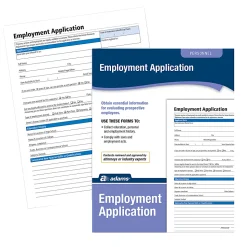 Adams® Application for Employment