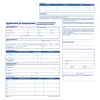 Adams® Application for Employment, Pack Of 2
