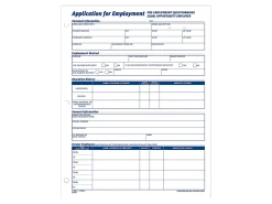 Adams® Application for Employment, Pack Of 2