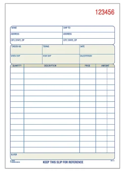 Adams® Carbonless Order Books, 5 9/16" x 7 15/16", Pack Of 50 Forms