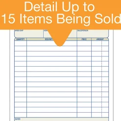 Adams® Carbonless Order Books, 5 9/16