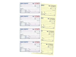 Adams® Carbonless 2-Part Money/Rent Receipt Book, 5 1/4" x 11", Book Of 200 Sets