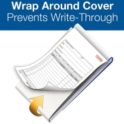 Adams® Carbonless 3-Part Sales Book, 4 3/16