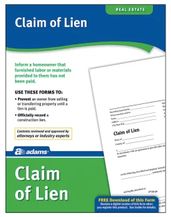 AdamsĀ® Claim of Lien