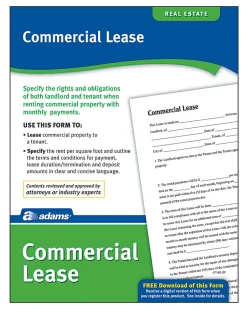 AdamsĀ® Commercial Lease