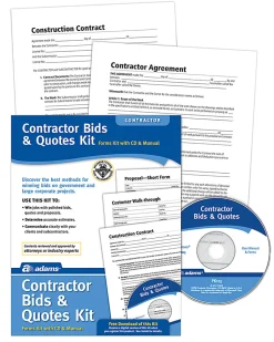 Adams® Contractor Bids And Quotes