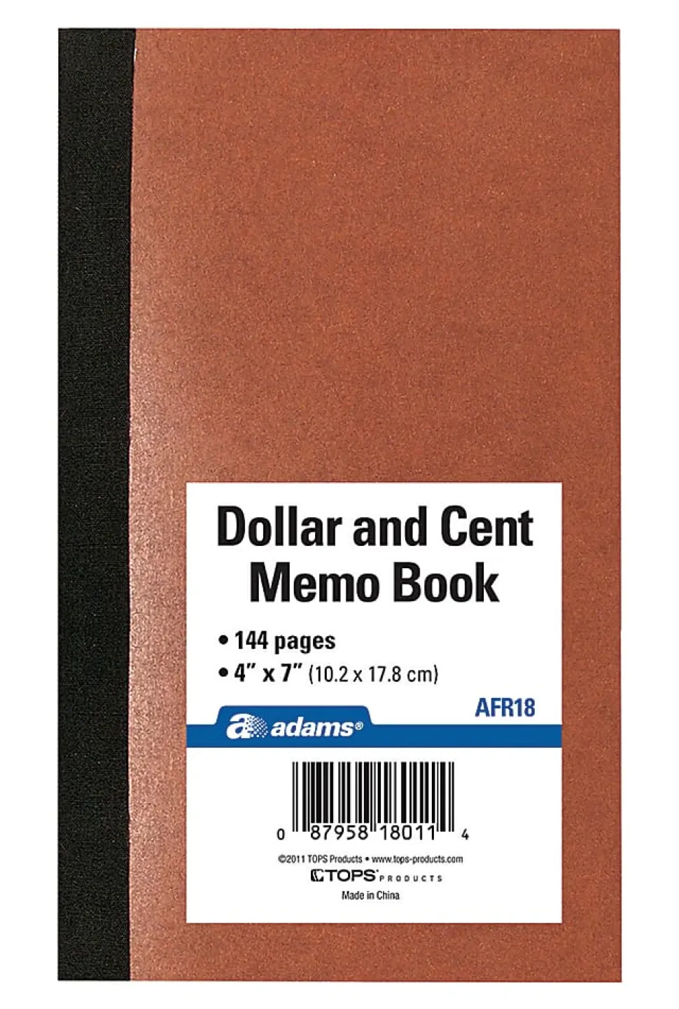 Adams Dollar And Cent Memo Book