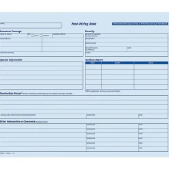 Adams® Employee Record Folders, 9 1/2" x 11 3/4", Folded, Pack Of 20