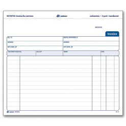 Adams Invoice For Services