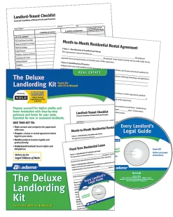 Adams® Landlording Kit, Forms and Instructions